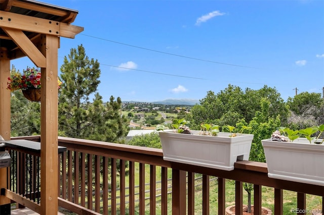 603 E 2nd Ave, Castle Rock, CO 80108 - view of wooden deck