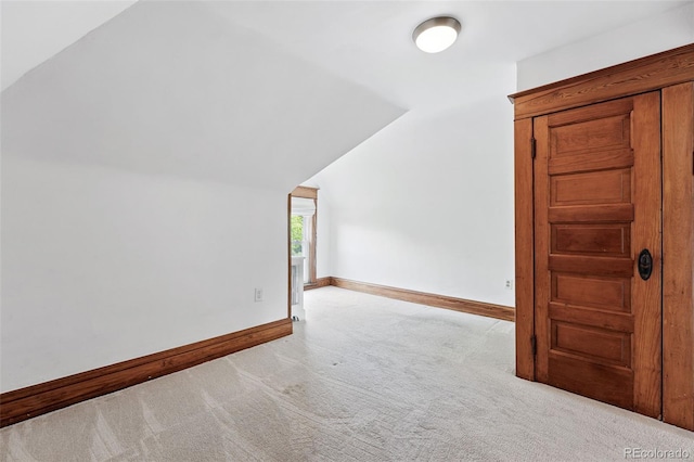 3330 W 30th Ave, Denver, CO 80211 - bonus room with carpet floors, vaulted ceiling, and baseboards