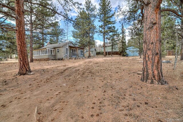 11 Hupp Rd, Bailey, CO 80421 - view of yard featuring fence