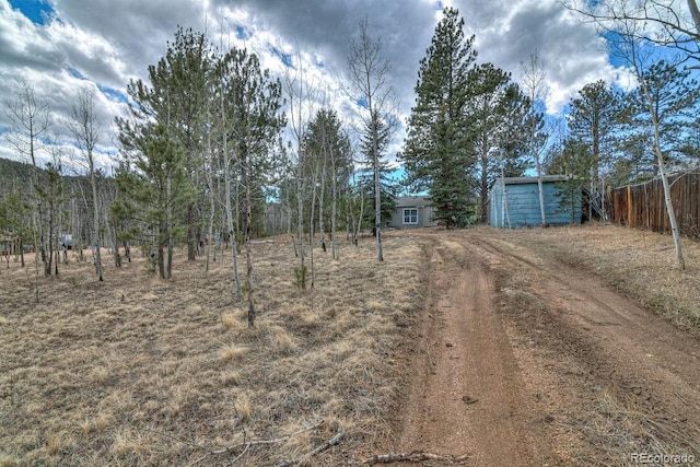 11 Hupp Rd, Bailey, CO 80421 - view of road featuring driveway