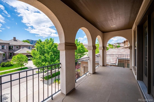 2264 S Joyce St, Lakewood, CO 80228 - balcony with a mountain view and a residential view