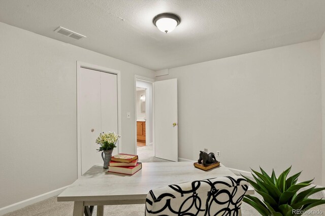 30221 Stagecoach Blvd, Evergreen, CO 80439 - office space featuring carpet, baseboards, and a textured ceiling