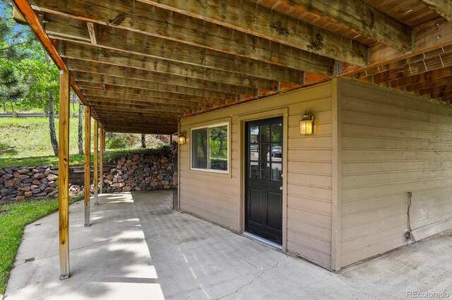 30221 Stagecoach Blvd, Evergreen, CO 80439 - view of patio