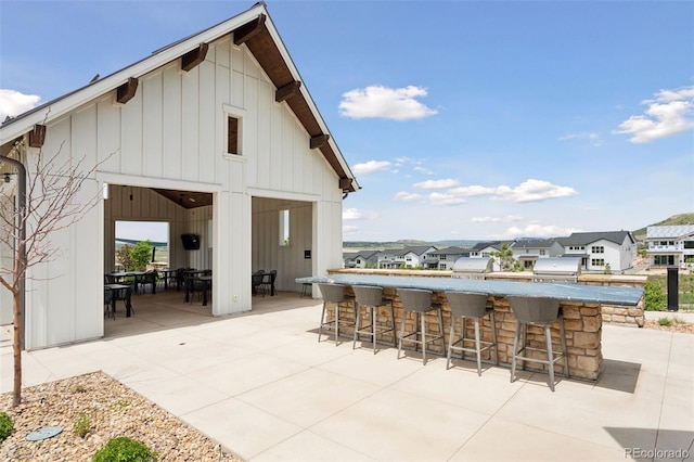 81 Simmental Loop, Castle Rock, CO 80104 - view of patio / terrace featuring a residential view