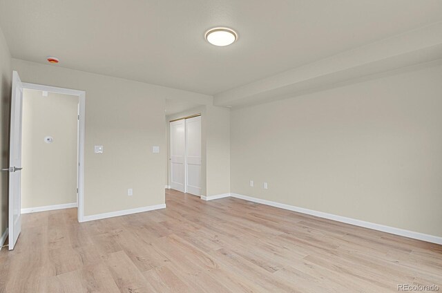 2866 Tenderfoot Hill St, Colorado Springs, CO 80906 - empty room featuring light wood-style flooring and baseboards
