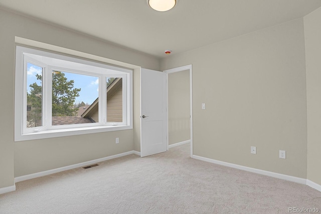 2866 Tenderfoot Hill St, Colorado Springs, CO 80906 - carpeted empty room with visible vents and baseboards