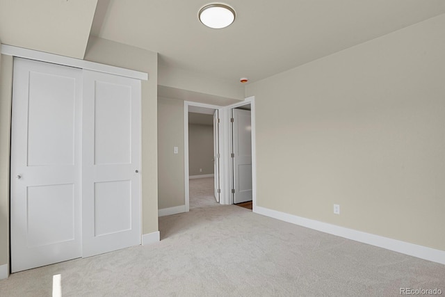 2866 Tenderfoot Hill St, Colorado Springs, CO 80906 - unfurnished bedroom featuring baseboards, a closet, and carpet