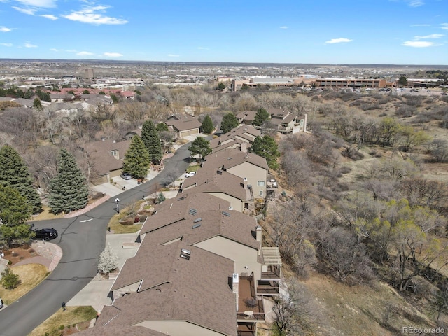 2866 Tenderfoot Hill St, Colorado Springs, CO 80906 - aerial view with a residential view