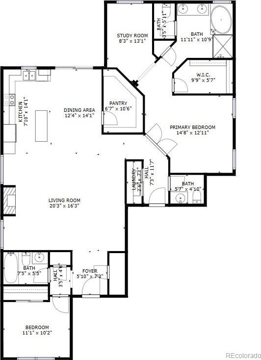 12340 Syracuse St, Thornton, CO 80602 - home floor plan