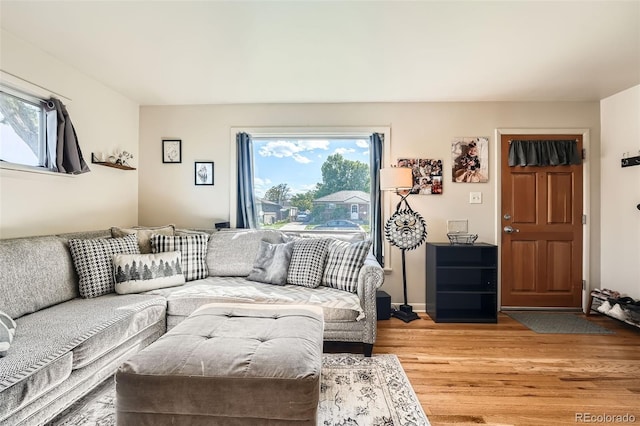 7060 Avrum Dr, Denver, CO 80221 - living area with light wood-type flooring