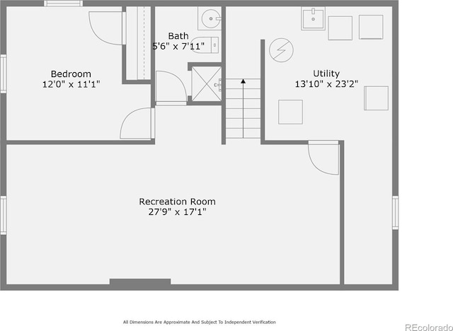 7060 Avrum Dr, Denver, CO 80221 - floor plan / room layout