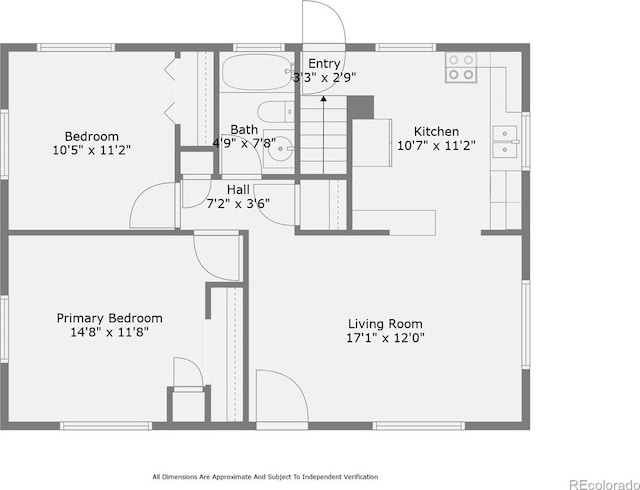 7060 Avrum Dr, Denver, CO 80221 - home floor plan