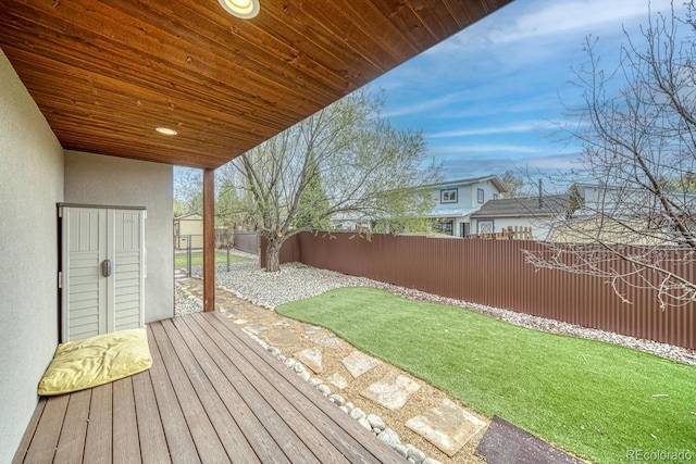 822 Yale Ave, Buena Vista, CO 81211 - view of deck
