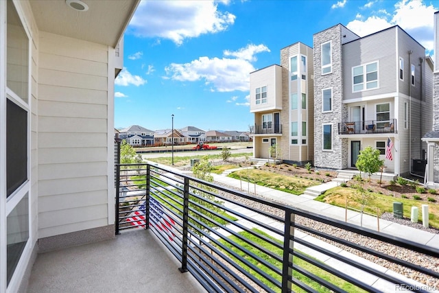 11205 W 53rd Ln, Arvada, CO 80002 - balcony with a residential view and central air condition unit