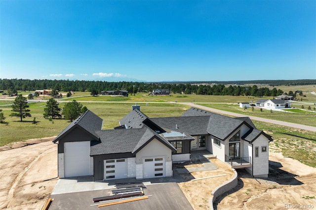 drone / aerial view