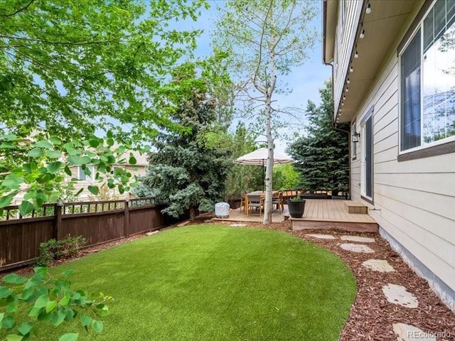 2833 Open Sky Way, Castle Rock, CO 80109 - view of yard