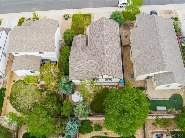 2833 Open Sky Way, Castle Rock, CO 80109 - aerial view