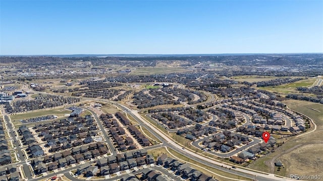 drone / aerial view