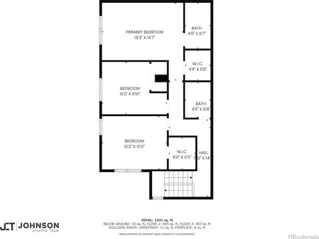 2917 S Locust St, Denver, CO 80222 - property floor plan