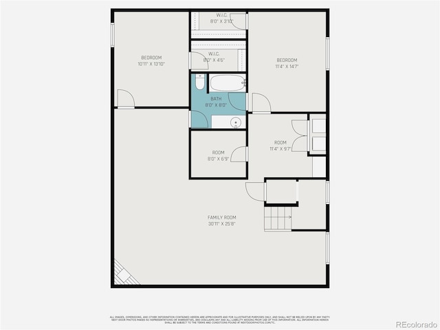 2931 W 20th Ave, Denver, CO 80211 - room layout