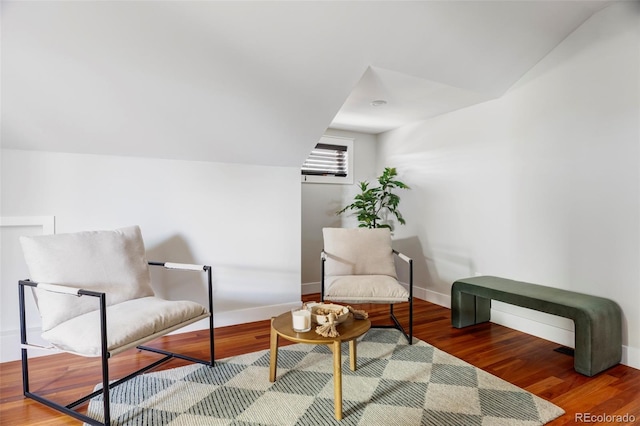 2931 W 20th Ave, Denver, CO 80211 - living area featuring baseboards and wood finished floors