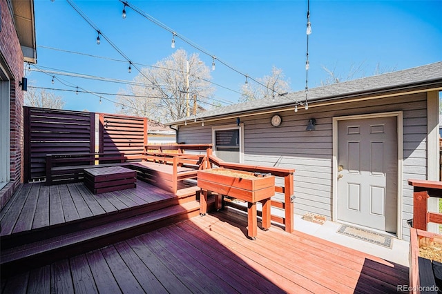 2931 W 20th Ave, Denver, CO 80211 - view of wooden deck
