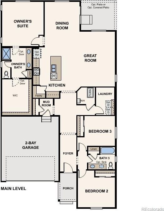14390 Heritage Dr, Mead, CO 80504 - floor plan / room layout