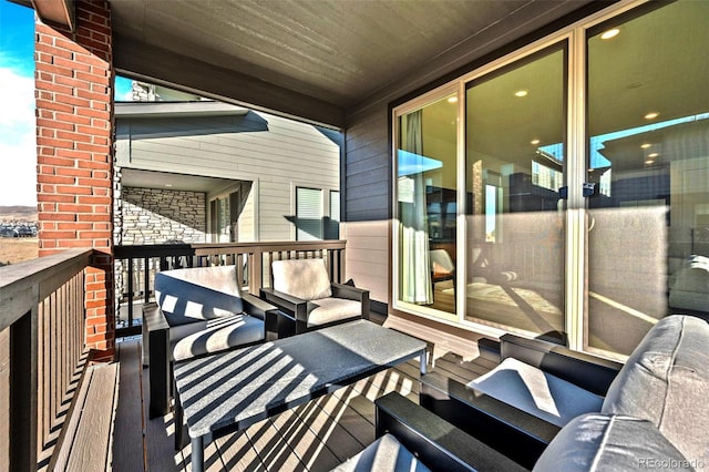15606 W Girard Ave, Morrison, CO 80465 - balcony featuring outdoor lounge area