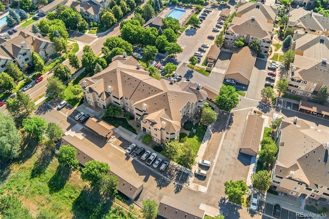8427 S Hoyt Way Unit 203, Littleton, CO 80128 - aerial overview of property's location featuring nearby suburban area