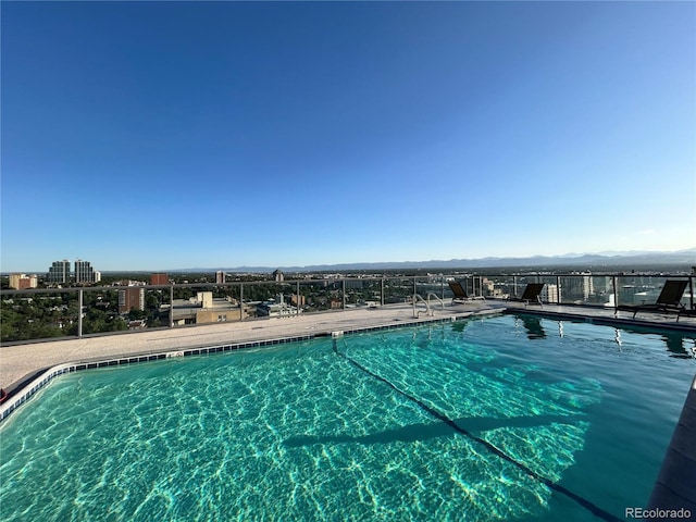 790 N Washington St Unit 1003, Denver, CO 80203 - community pool with a mountain view
