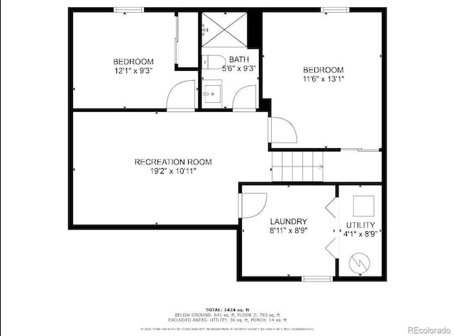 716 S Osage, Denver, CO 80223 - room layout