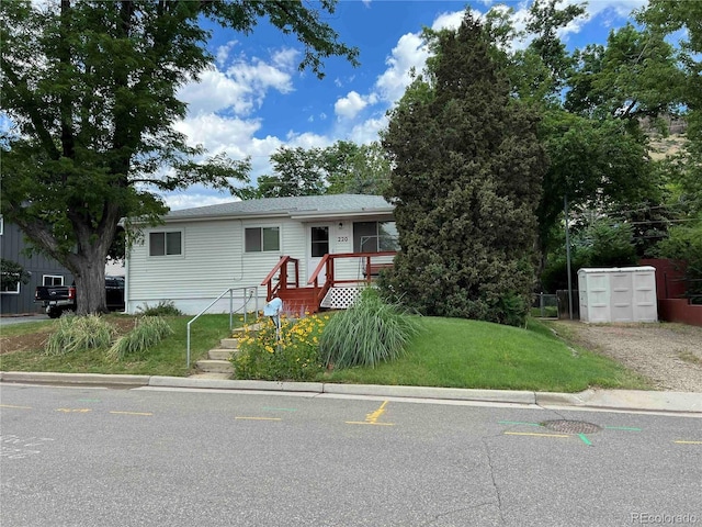 220 Lily Ln, Golden, CO 80403 - view of front of home with a front yard