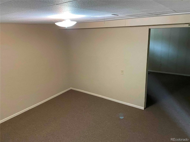 220 Lily Ln, Golden, CO 80403 - finished below grade area with baseboards and dark colored carpet