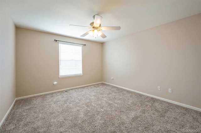13540 Detroit St, Thornton, CO 80241 - unfurnished room with ceiling fan and carpet floors