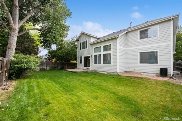 13540 Detroit St, Thornton, CO 80241 - rear view of property with a patio and a fenced backyard