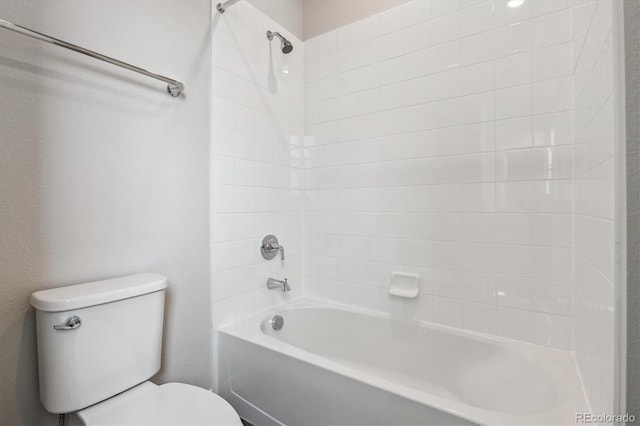 14129 Deertrack Ln, Parker, CO 80134 - full bathroom featuring toilet and shower / bathtub combination