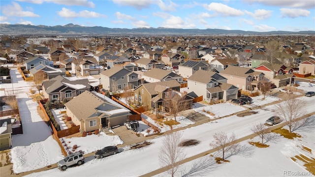 birds eye view of property featuring a residential view
