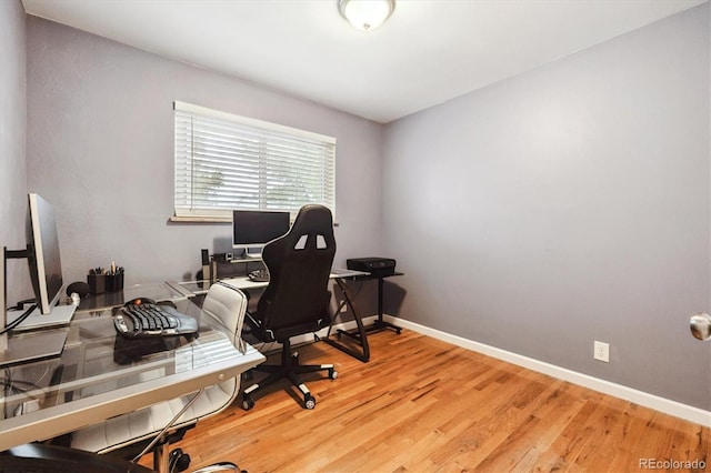 8460 Corona St, Denver, CO 80229 - office space featuring wood finished floors and baseboards