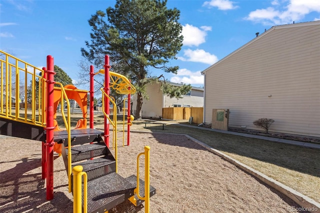 view of community playground