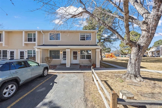 view of townhome / multi-family property