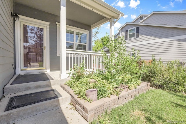 11565 Crow Hill Dr, Parker, CO 80134 - view of exterior entry featuring a porch