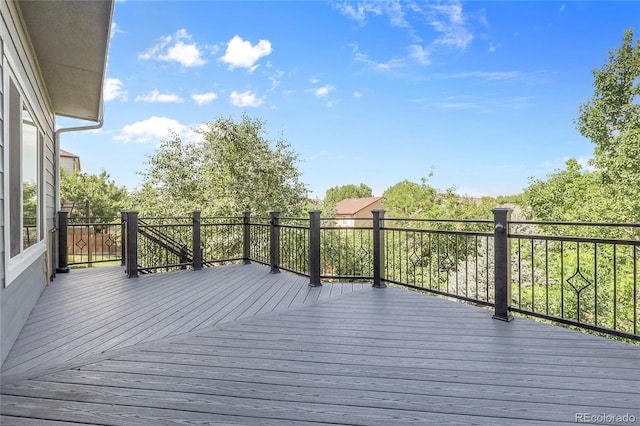 11565 Crow Hill Dr, Parker, CO 80134 - view of wooden terrace