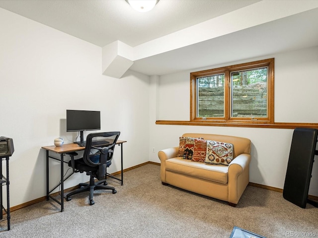 19795 Flint Ln, Morrison, CO 80465 - carpeted office with baseboards