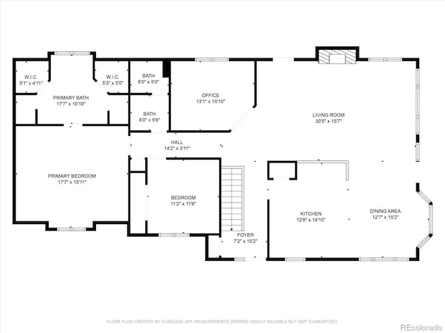 19795 Flint Ln, Morrison, CO 80465 - view of room layout