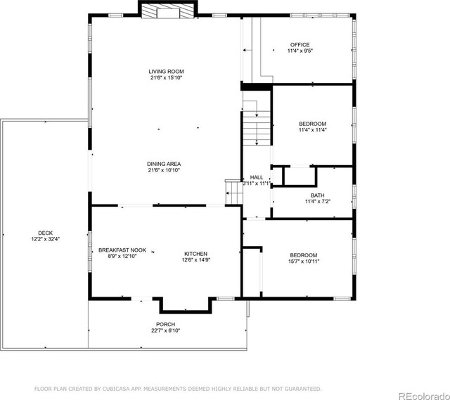25357 Snyder Ave, Conifer, CO 80433 - home floor plan