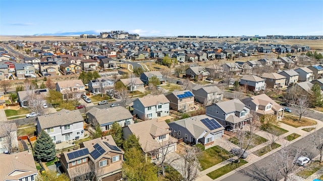 19707 E 59th Pl, Aurora, CO 80019 - birds eye view of property featuring a residential view