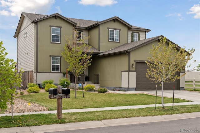 4280 Pioneer Pl, Brighton, CO 80601 - traditional-style home featuring driveway, an attached garage, and roof with shingles