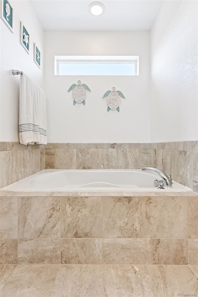 4280 Pioneer Pl, Brighton, CO 80601 - full bath with plenty of natural light and a garden tub