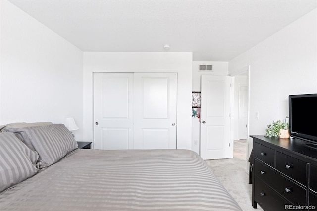 4280 Pioneer Pl, Brighton, CO 80601 - bedroom with a closet and light colored carpet