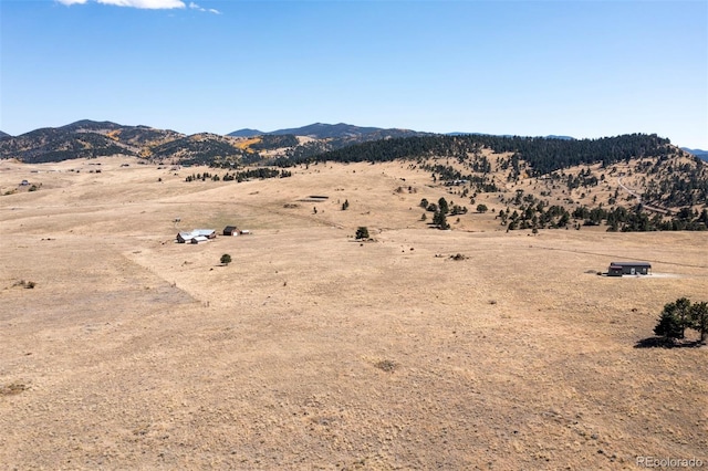 view of mountain feature